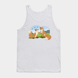 Weird Fox Friend Tank Top